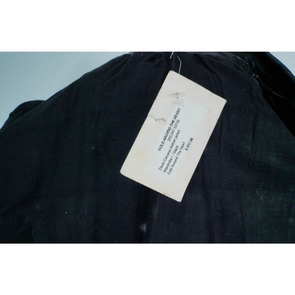 Screen-Worn David Caruso Black Leather Jacket. Cold Around the Heart (1997) - Picture 10 of 12